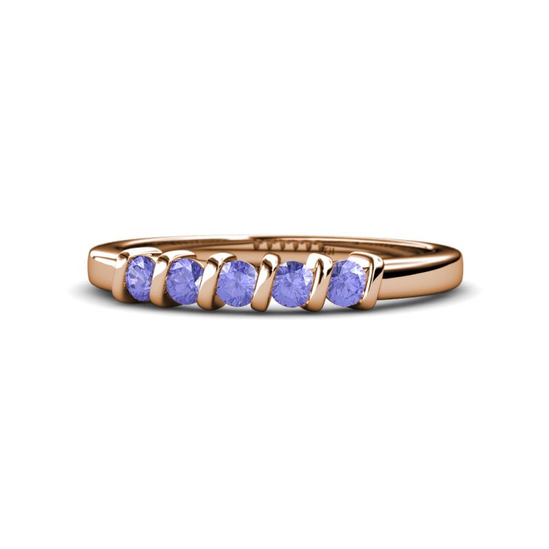 Talia Tanzanite Wedding Band 