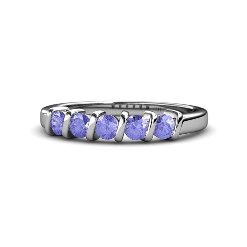 Talia Tanzanite Wedding Band 