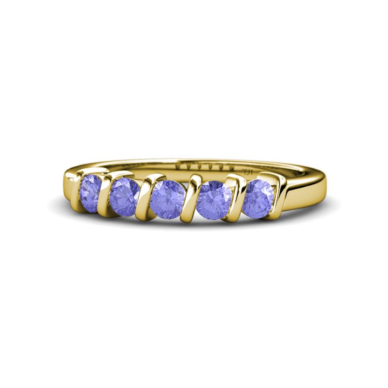 Talia Tanzanite Wedding Band 