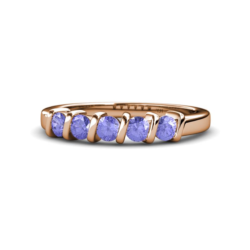 Talia Tanzanite Wedding Band 