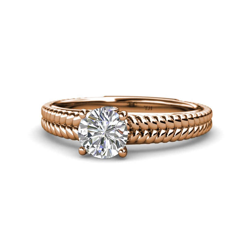 Kelis Desire Diamond Braided Engagement Ring 