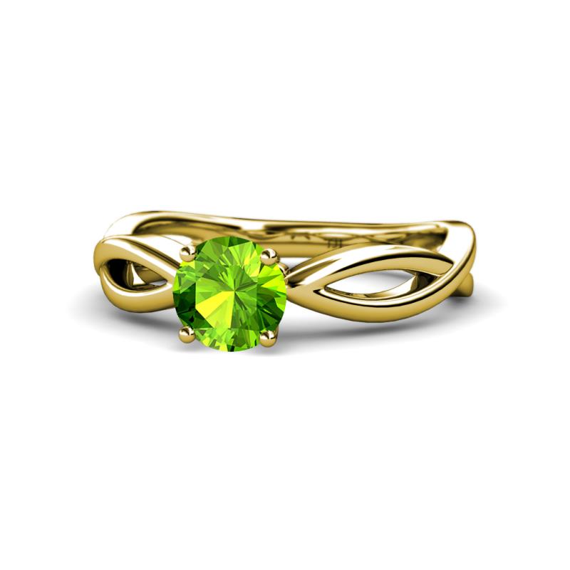 Senara Desire Peridot Engagement Ring 