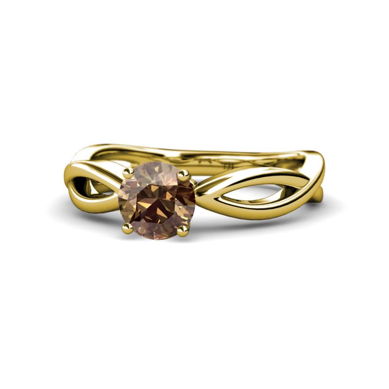 Senara Desire Smoky Quartz Engagement Ring 