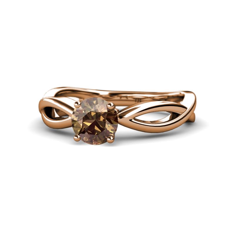 Senara Desire Smoky Quartz Engagement Ring 
