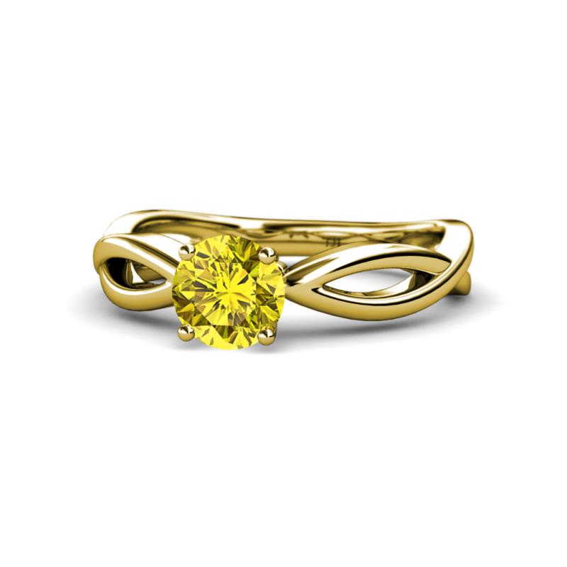 Senara Desire Yellow Diamond Engagement Ring 