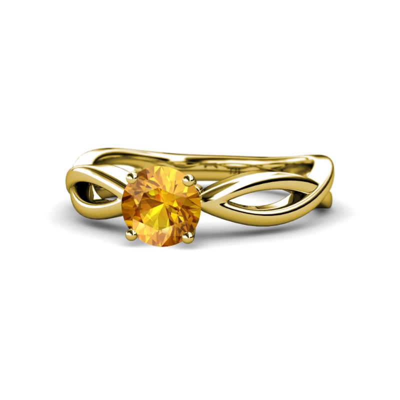 Senara Desire Citrine Engagement Ring 
