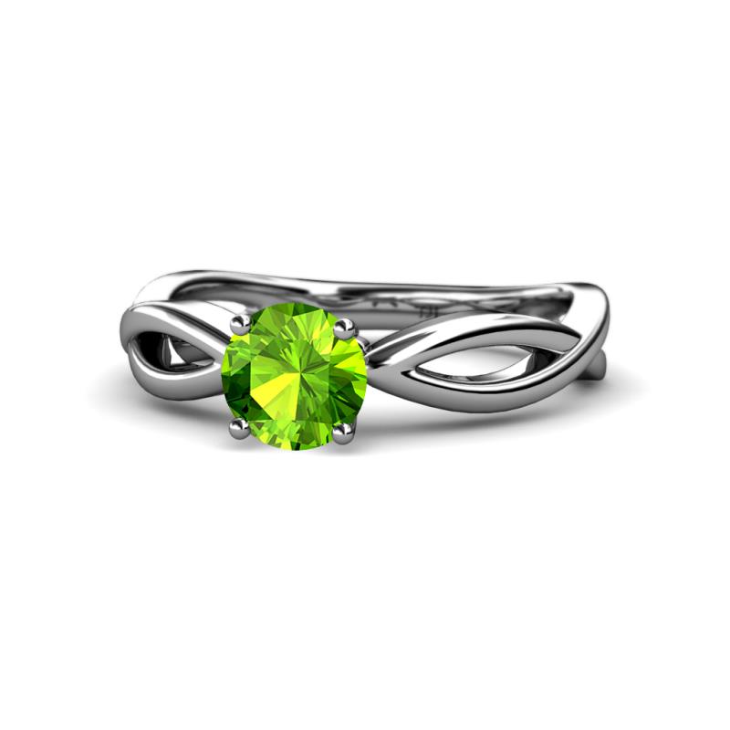 Senara Desire Peridot Engagement Ring 