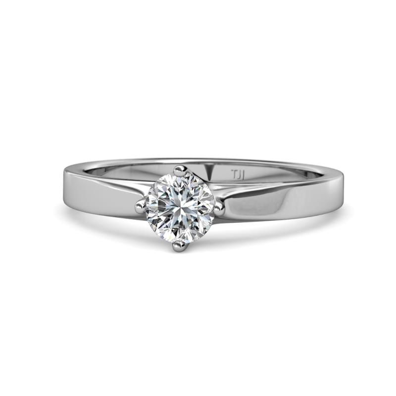 Neve Signature Diamond 4 Prong Solitaire Engagement Ring 