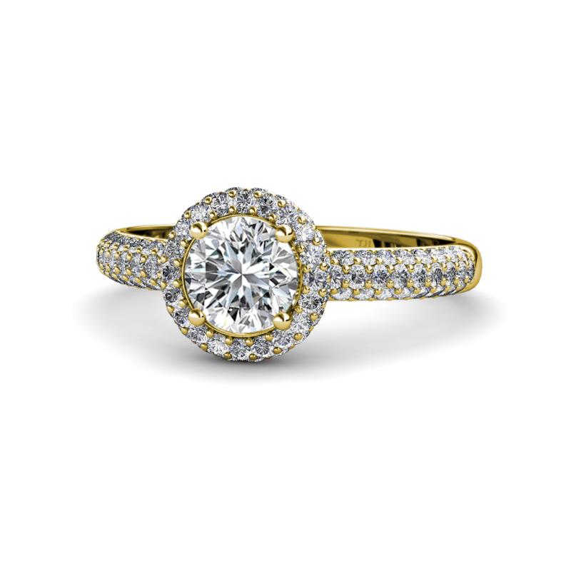 Ivanka Signature Halo Engagement Ring 