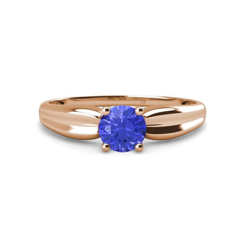 Kelila 6.50 mm Round Tanzanite Solitaire Engagement Ring 