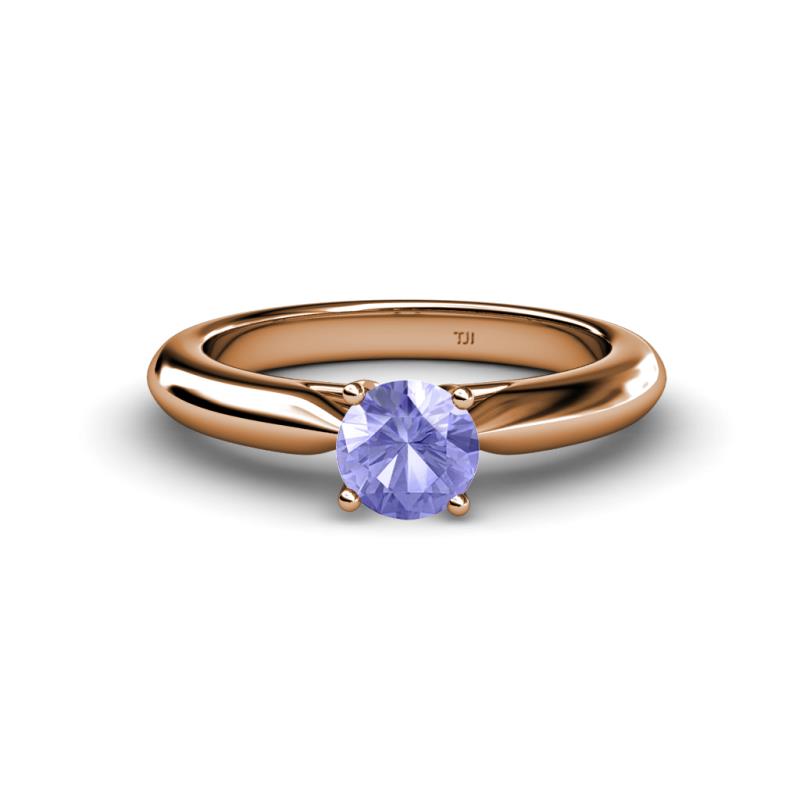 Akila Tanzanite Solitaire Engagement Ring 