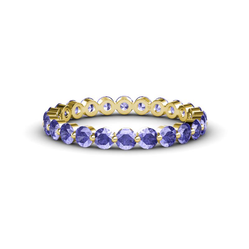 Valerie 2.70 mm Tanzanite Eternity Band 