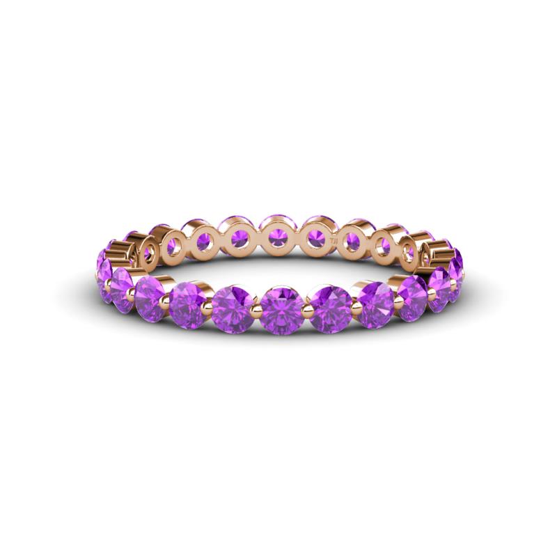 Valerie 2.70 mm Amethyst Eternity Band 