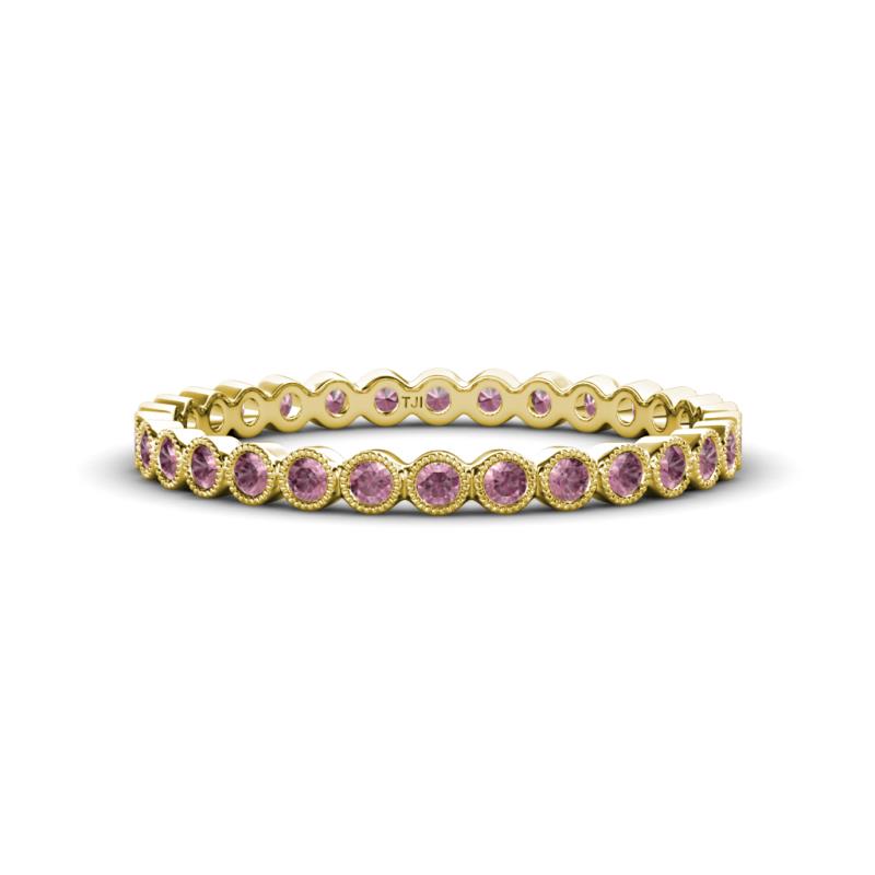 Arria 2.00 mm Pink Tourmaline Eternity Band 