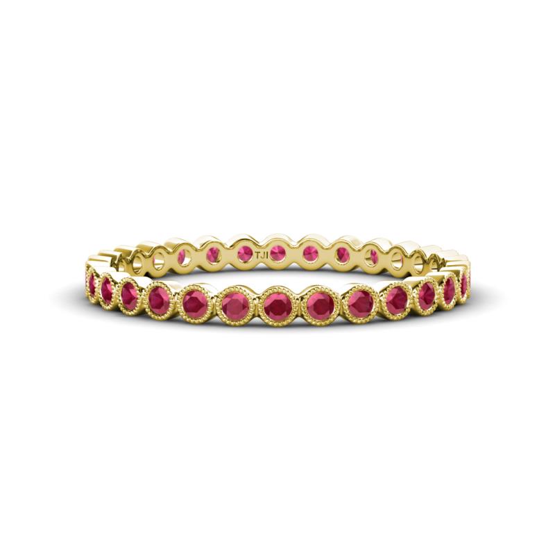 Arria 2.00 mm Ruby Eternity Band 