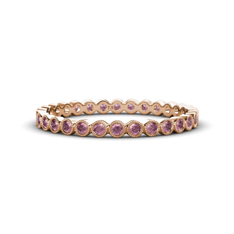 Arria 2.00 mm Pink Tourmaline Eternity Band 