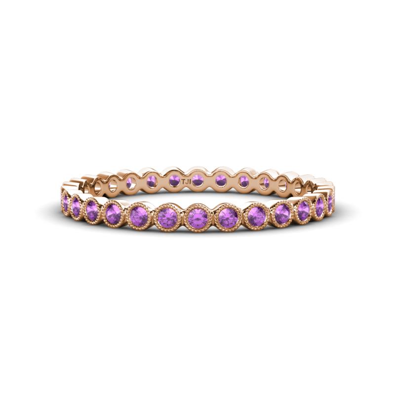 Arria 2.00 mm Amethyst Eternity Band 