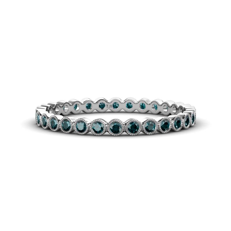 Arria 2.00 mm London Blue Topaz Eternity Band 