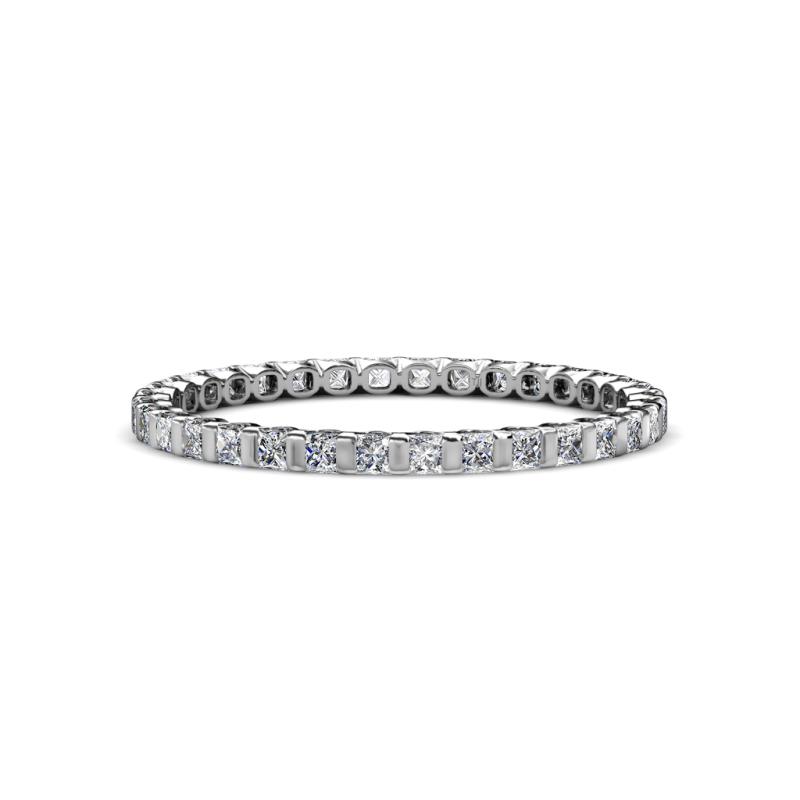 Clarissa 2.00 mm Princess Cut Diamond Eternity Band 