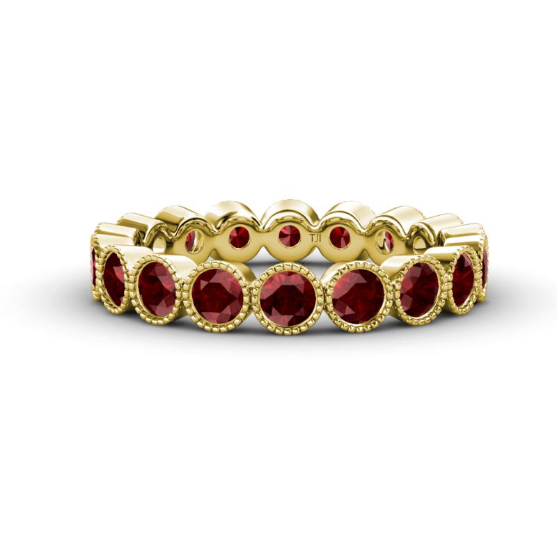Arria 3.00 mm Red Garnet Eternity Band 