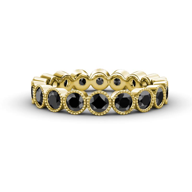 Arria 3.00 mm Black Diamond Eternity Band 