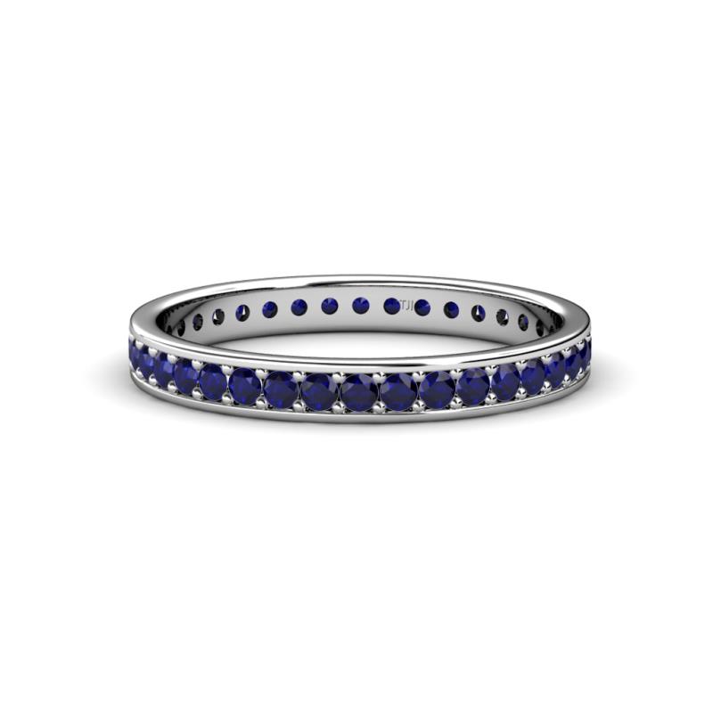 Livia 1.70 mm Blue Sapphire Eternity Band 