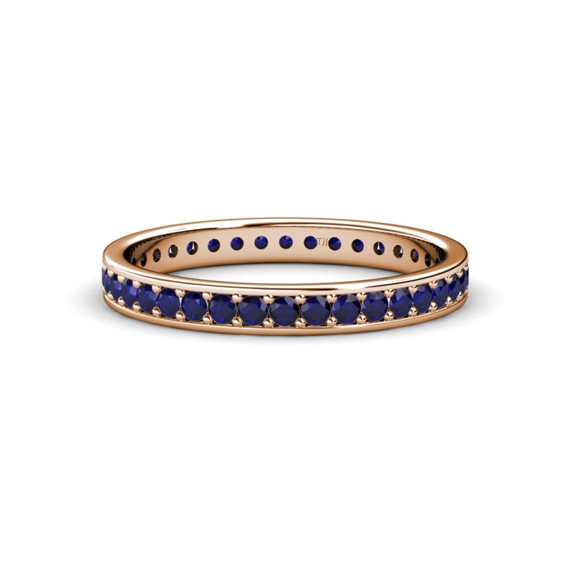 Livia 1.70 mm Blue Sapphire Eternity Band 