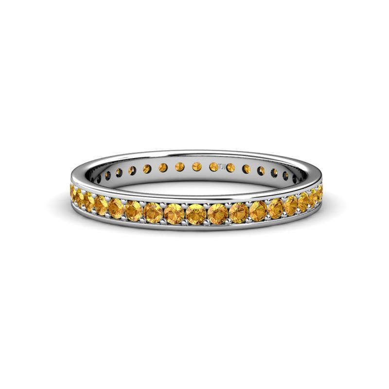 Livia 1.70 mm Citrine Eternity Band 