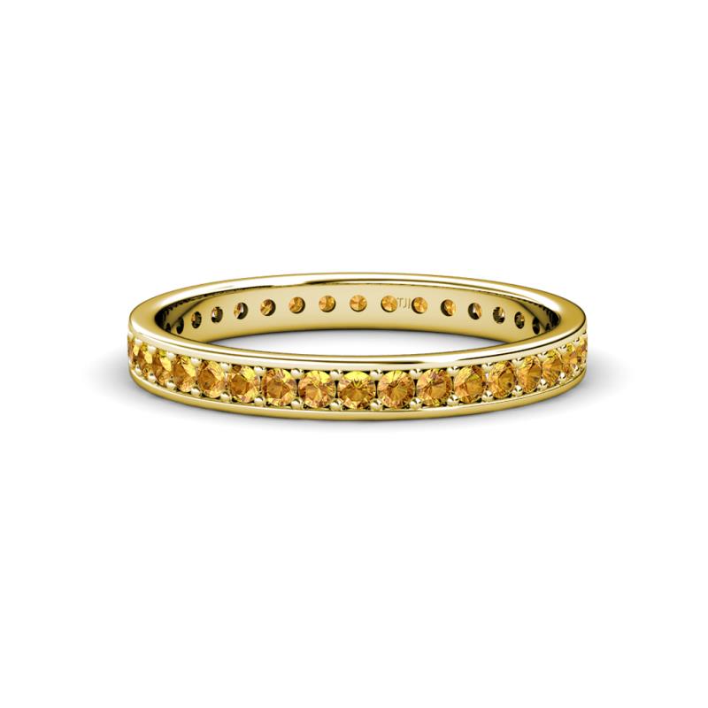 Livia 1.70 mm Citrine Eternity Band 