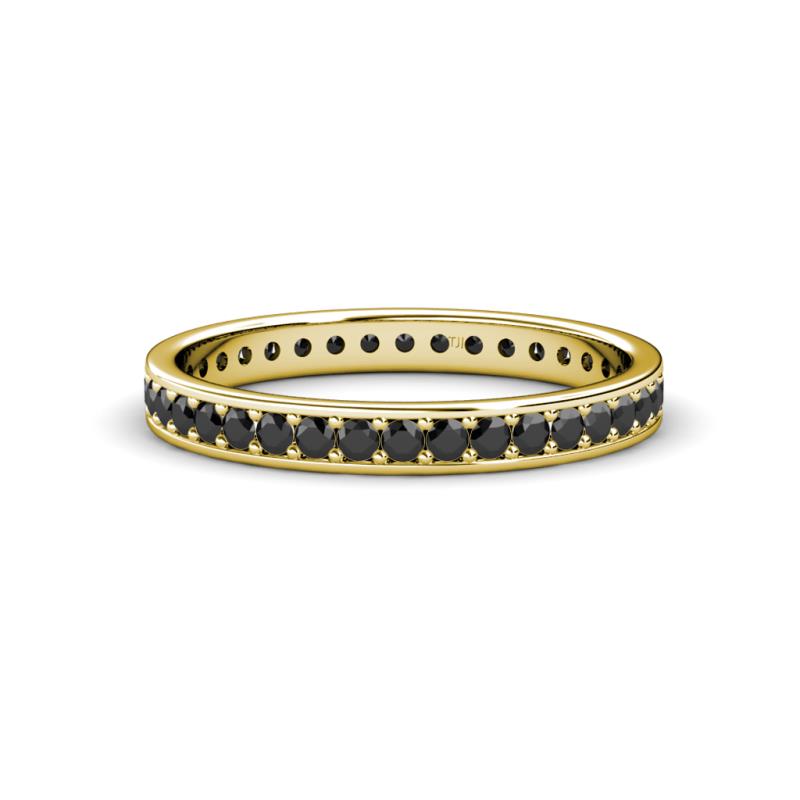 Livia 1.70 mm Black Diamond Eternity Band 