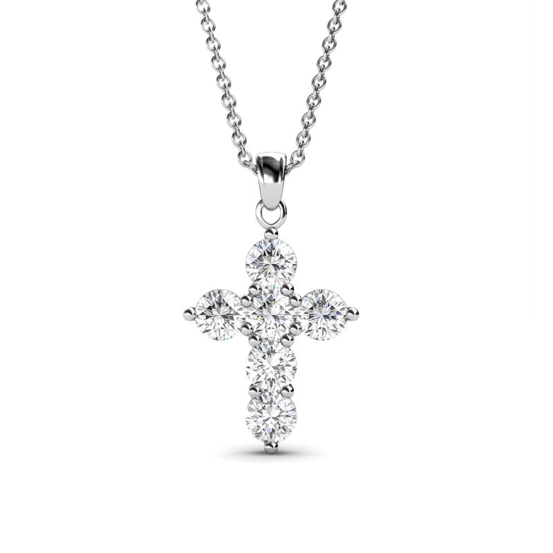 Isabella Diamond Cross Pendant 