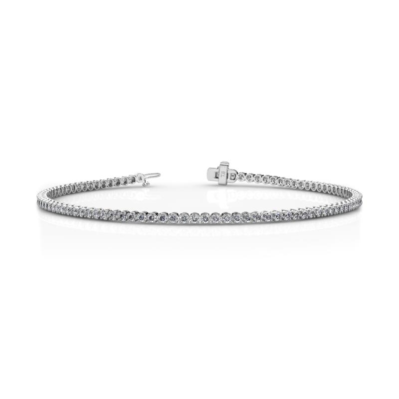 Izarra 1.7 mm Diamond Eternity Tennis Bracelet 