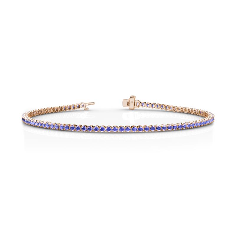 Izarra 2.00 mm Tanzanite Eternity Tennis Bracelet 