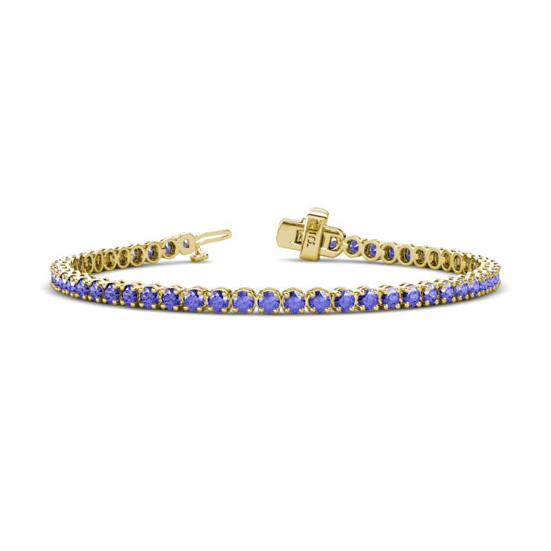 Izarra 2.90 mm Tanzanite Eternity Tennis Bracelet 