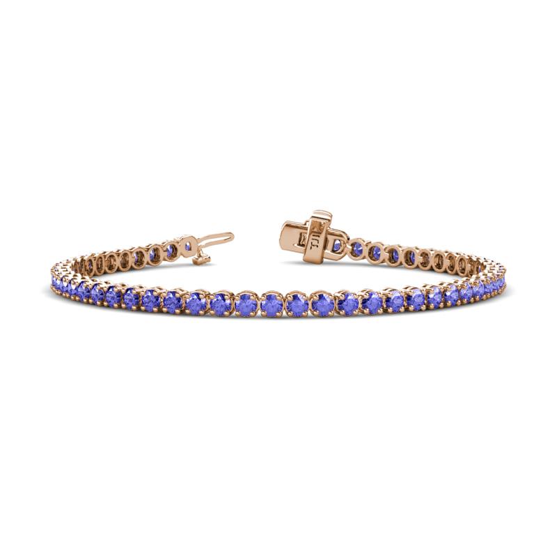 Izarra 2.90 mm Tanzanite Eternity Tennis Bracelet 