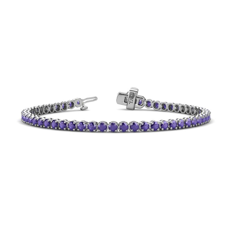 Izarra 2.90 mm Iolite Eternity Tennis Bracelet 