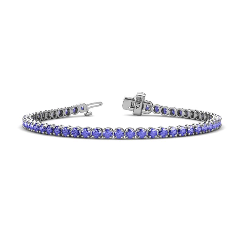Izarra 3.10 mm Tanzanite Eternity Tennis Bracelet 