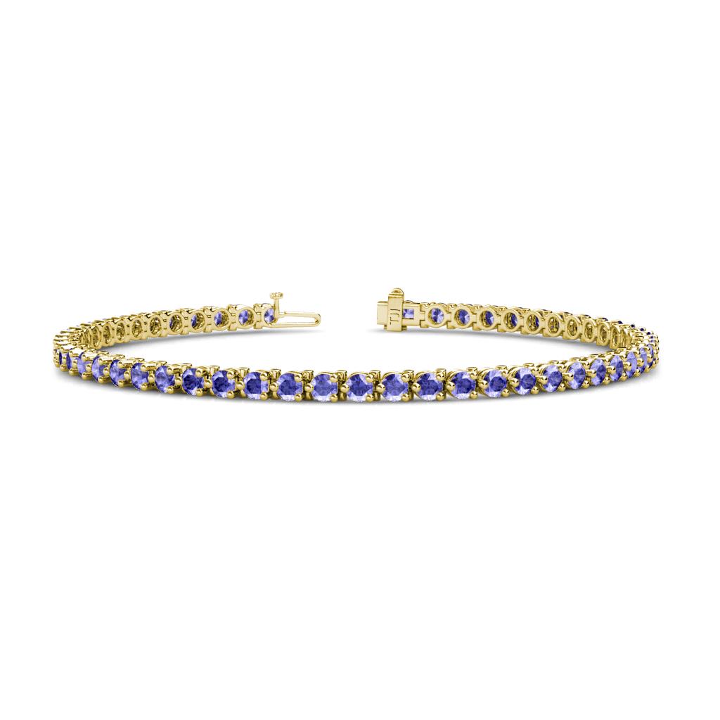 Cliona 2.70 mm Tanzanite Eternity Tennis Bracelet 