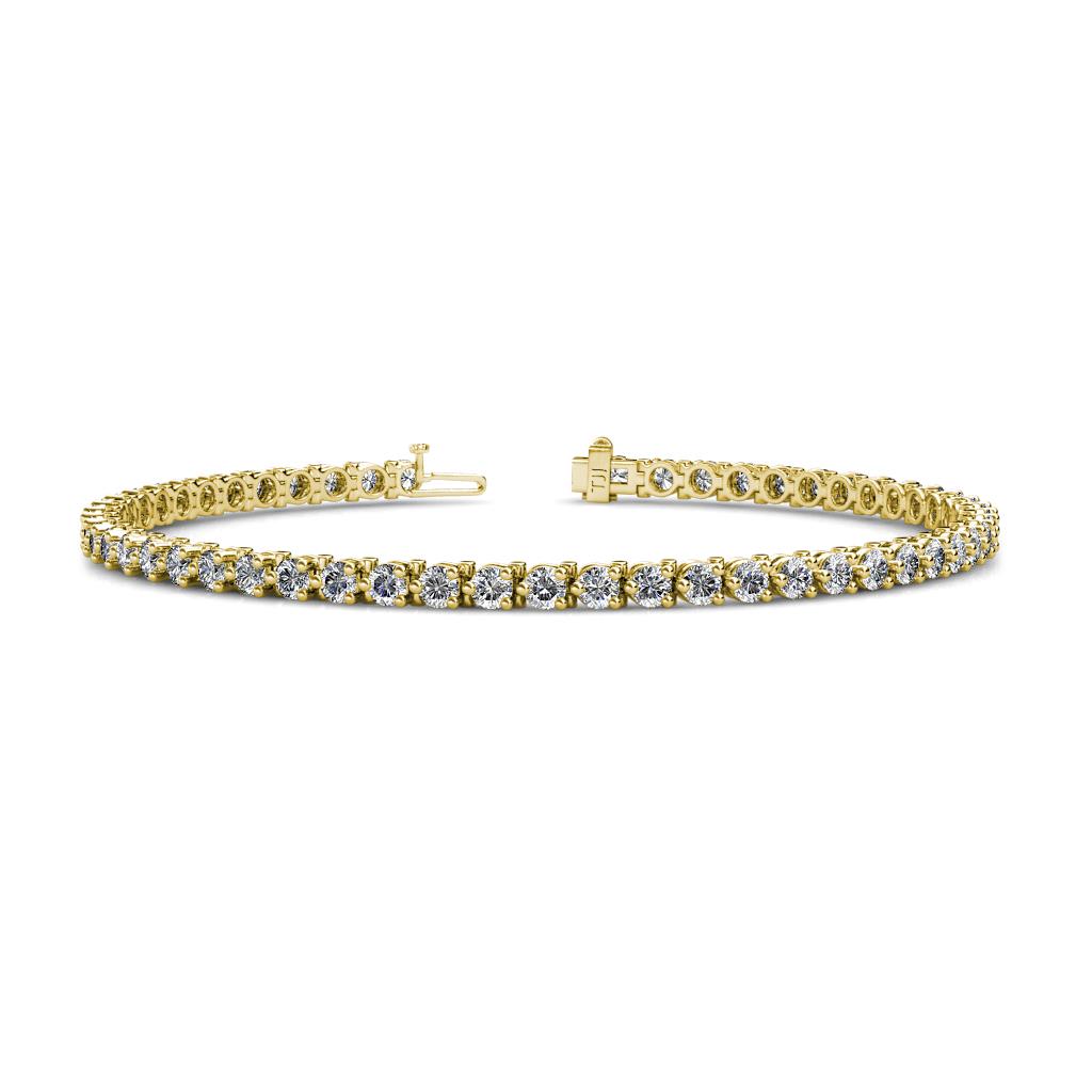 Cliona 2.70 mm Diamond Eternity Tennis Bracelet 