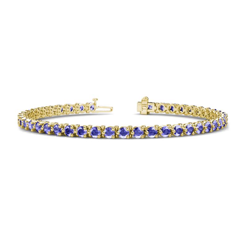Cliona 3.30 mm Tanzanite Eternity Tennis Bracelet 