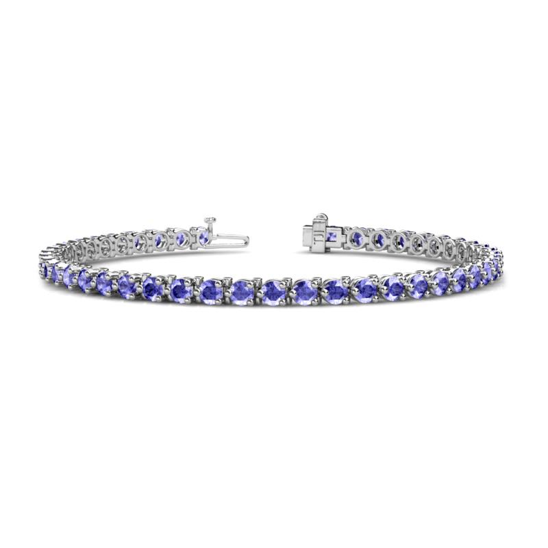 Cliona 3.60 mm Tanzanite Eternity Tennis Bracelet 