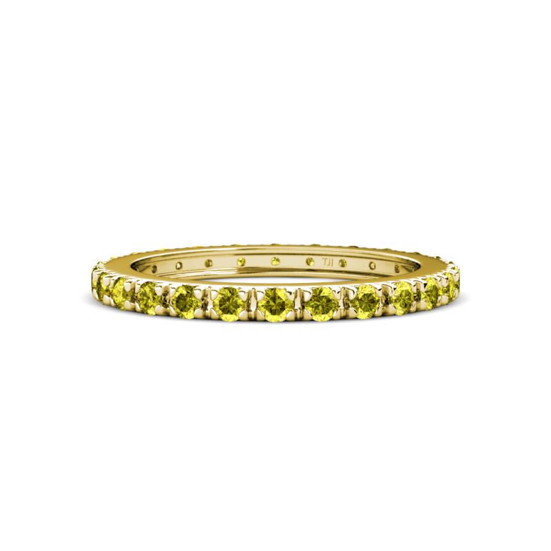 Gracie 1.10 ctw Yellow Diamond (2.30 mm) Women Eternity Band 