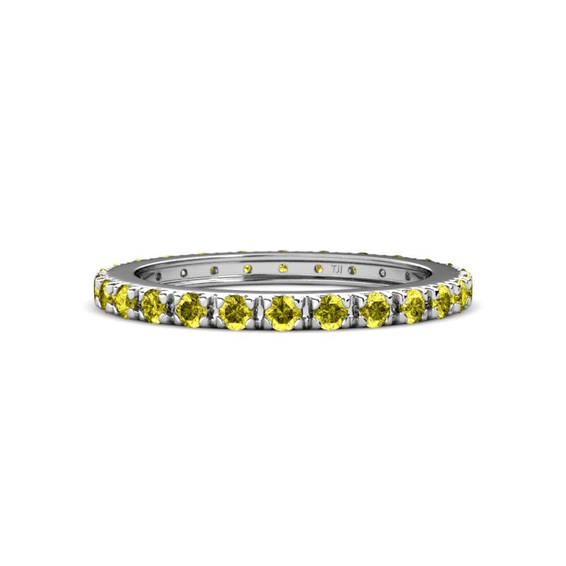 Gracie 1.10 ctw Yellow Diamond (2.30 mm) Women Eternity Band 