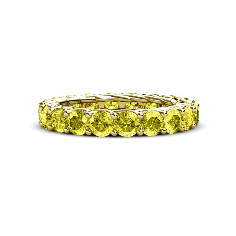 Lucida 3.80 mm Yellow Diamond Eternity Band 
