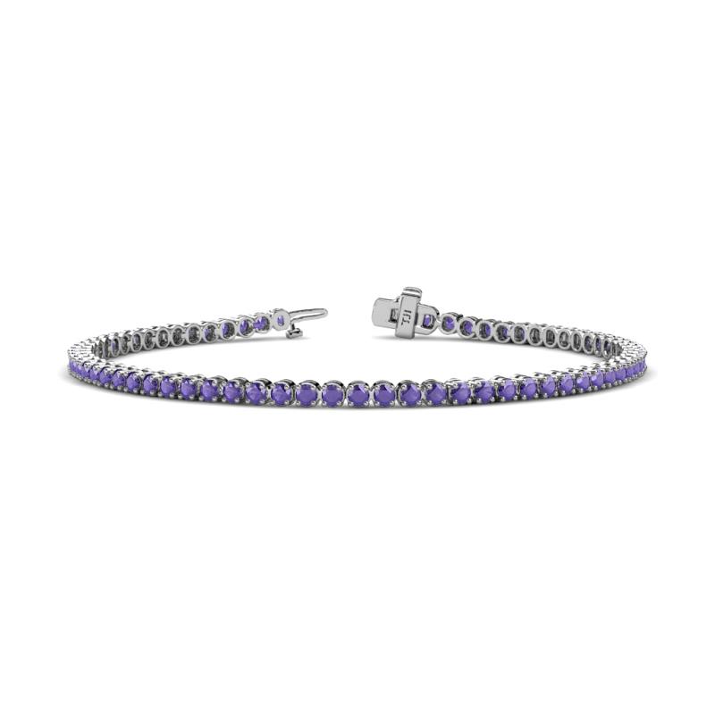 Izarra 2.30 mm Iolite Eternity Tennis Bracelet 