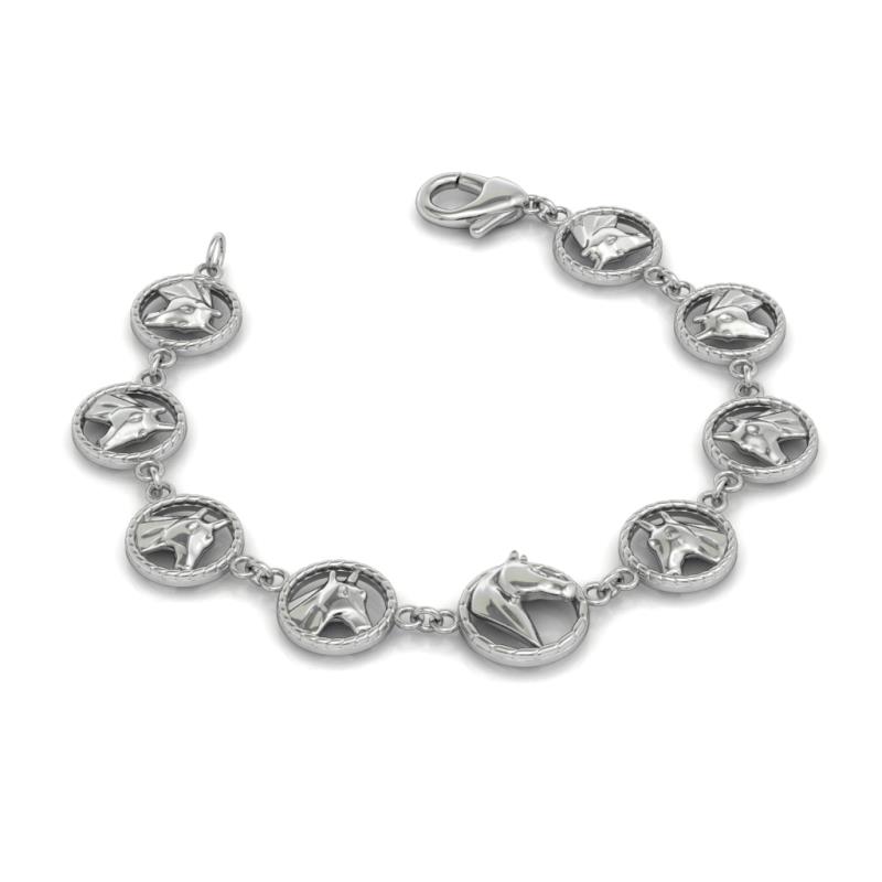 Arabian Equestrian Charm Bracelet 