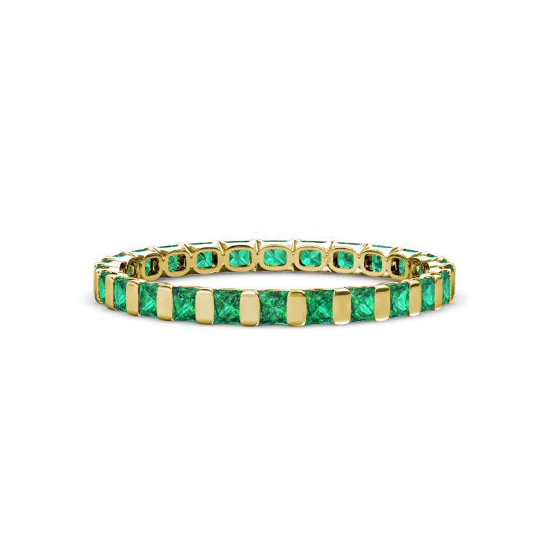 Emerald eternity band gold Clearance