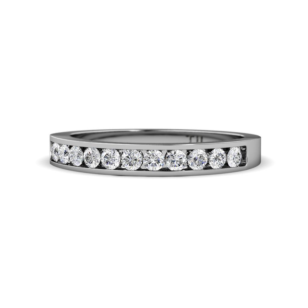 Kathiryn 2.30 mm Diamond 11 Stone Wedding Band 