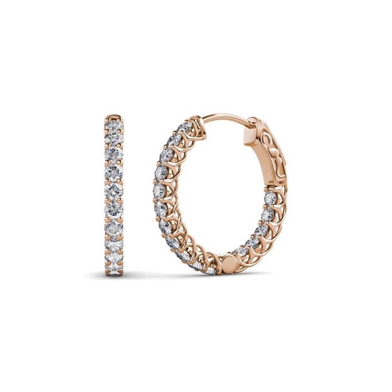Amara Diamond Hoop Earrings 