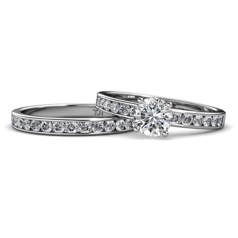 Salana Classic Diamond Bridal Set Ring 